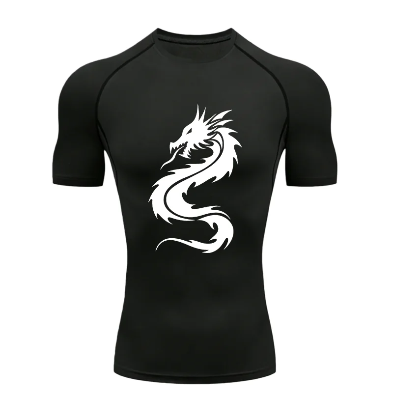 Мужская спортивная футболка Dragon 2026, компрессионная футболка для тренировок и фитнеса с короткими рукавами, рашгард для мужчин, спортивные футболки, футболка для тренировок
Мужская спортивная футболка Dragon 2026, компрессионная футболка для тренировок и фитнеса с короткими рукавами, рашгард для мужчин, спортивные футболки, футболка для тренировок
