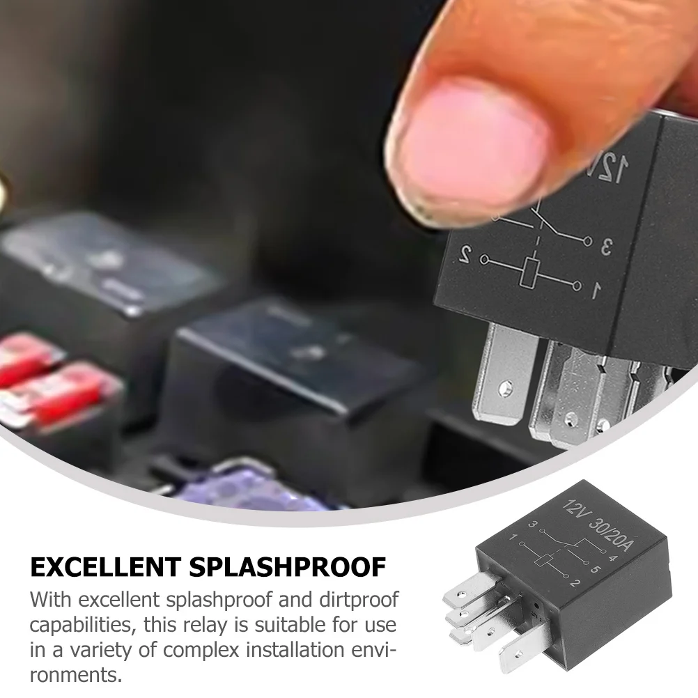 5pcs 12V Waterproof Switch for Automotive Relay For Starter Starter Motor 5 Pin SPDT Relay Kit High Quality
5pcs 12V Waterproof Switch for Automotive Relay For Starter Starter Motor 5 Pin SPDT Relay Kit High Quality