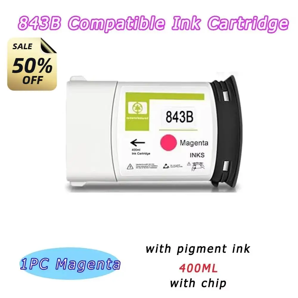 Printer 843 843B Cartridge Kit For HP Compatible Ink Cartridge with Full Pigment Ink For HP PageWide XL 4000 4100 4500 5000 5100
Printer 843 843B Cartridge Kit For HP Compatible Ink Cartridge with Full Pigment Ink For HP PageWide XL 4000 4100 4500 5000 5100