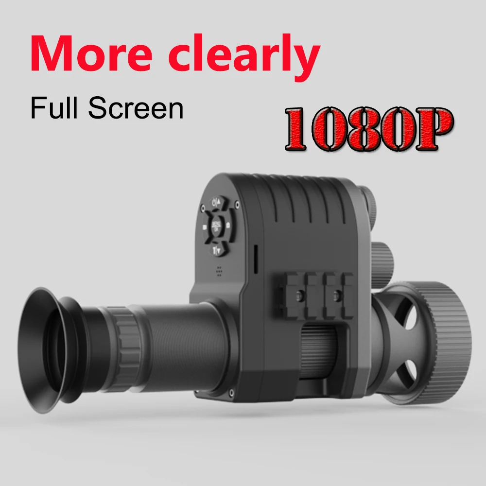 Portable 1080P Digital Infrared Night Vision Scope 4X Digital Zoom Night Vision Monocular for Hunting Hiking Camping Security
Portable 1080P Digital Infrared Night Vision Scope 4X Digital Zoom Night Vision Monocular for Hunting Hiking Camping Security