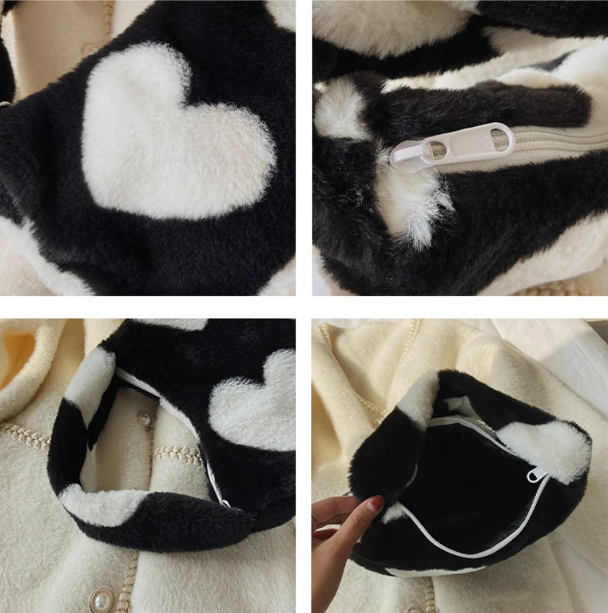 Stylish Leopard Pattern Tote Bag Soft Plush Handbag Underarm Shoulder Bag Women'S Casual Armpit Bag Lipstick Key Bag Trendy
Stylish Leopard Pattern Tote Bag Soft Plush Handbag Underarm Shoulder Bag Women'S Casual Armpit Bag Lipstick Key Bag Trendy