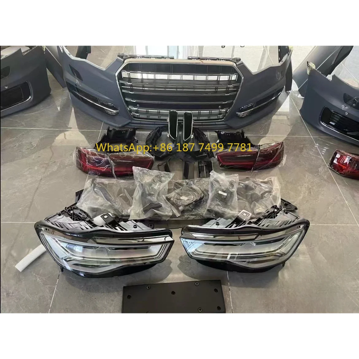 Older Models A6L to Upgrade the New Model Surround Kit Including Surrounds Headlights Tail Lights Car Bumpers for . A6l
Older Models A6L to Upgrade the New Model Surround Kit Including Surrounds Headlights Tail Lights Car Bumpers for . A6l