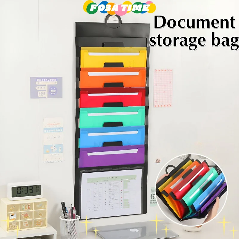 6-pocket Hanging Folder Multi-color Hanging File Organizer Removable Hanging Paper Organizer
6-pocket Hanging Folder Multi-color Hanging File Organizer Removable Hanging Paper Organizer
