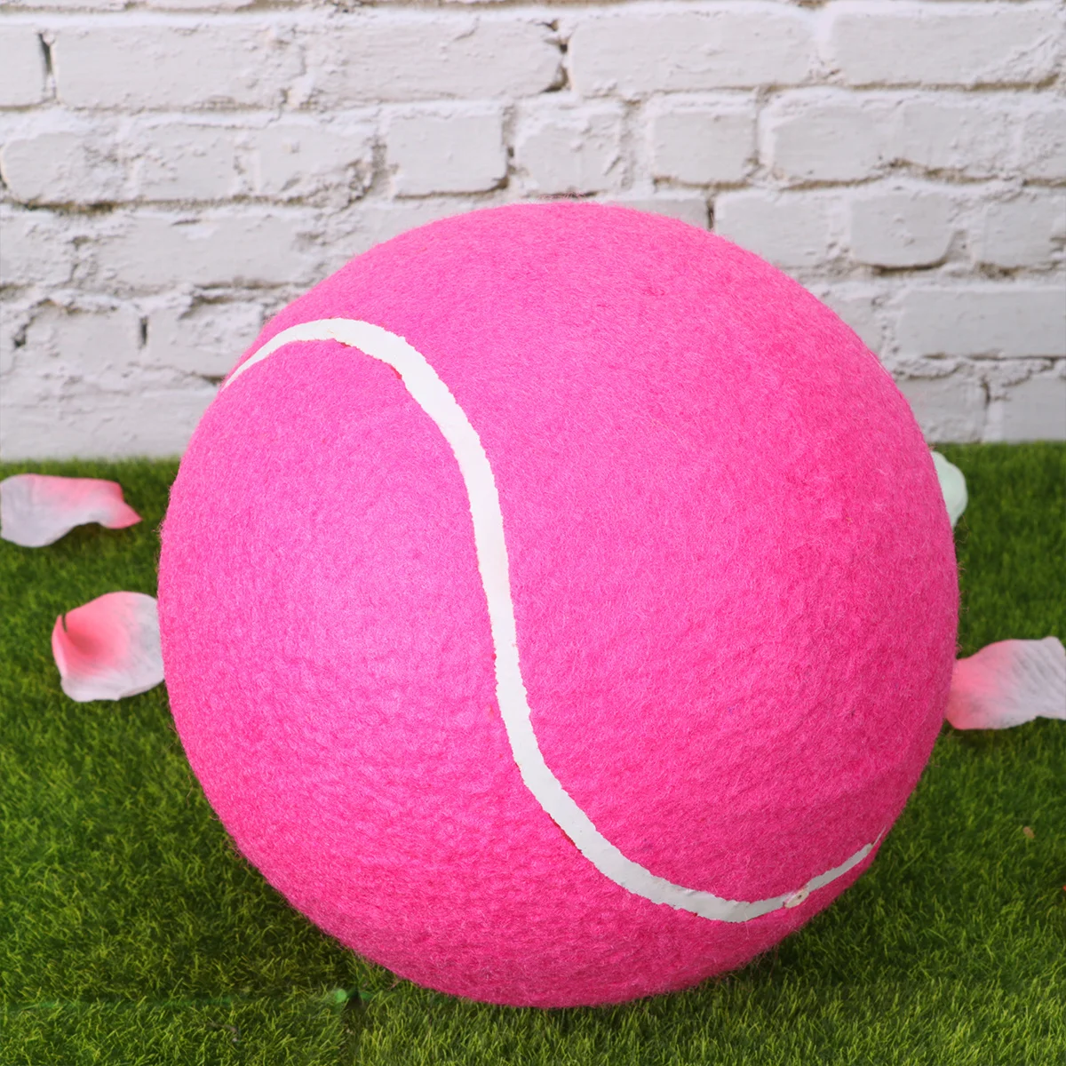 1Pcs Inflatable Rubber Tennis Ball 20cm Large Flannel Surface Durable Exercise Helper for Children Outdoor Sports Pink
1Pcs Inflatable Rubber Tennis Ball 20cm Large Flannel Surface Durable Exercise Helper for Children Outdoor Sports Pink