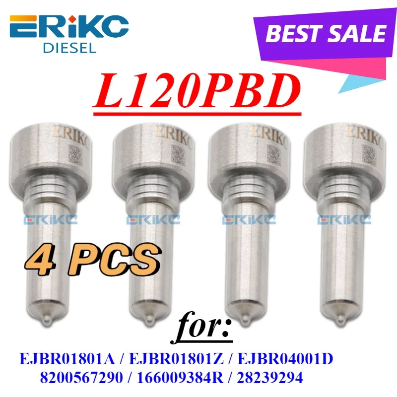 4 шт. L120PBD форсунка дизельного топлива L120 PBD распылитель для Renault EJBR01801A EJBR01801Z EJBR04001D 8200567290 166009384 Р
4 шт. L120PBD форсунка дизельного топлива L120 PBD распылитель для Renault EJBR01801A EJBR01801Z EJBR04001D 8200567290 166009384 Р