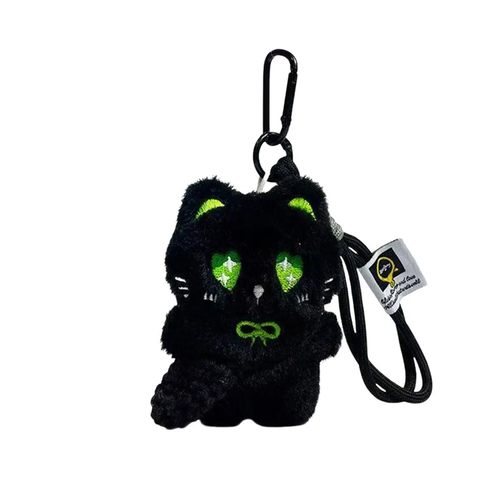 Новый черный кот, игрушечный брелок с мультяшным котенком, мягкий кулон, рюкзак, сумка, декор, подвески, подарки для детей
Новый черный кот, игрушечный брелок с мультяшным котенком, мягкий кулон, рюкзак, сумка, декор, подвески, подарки для детей