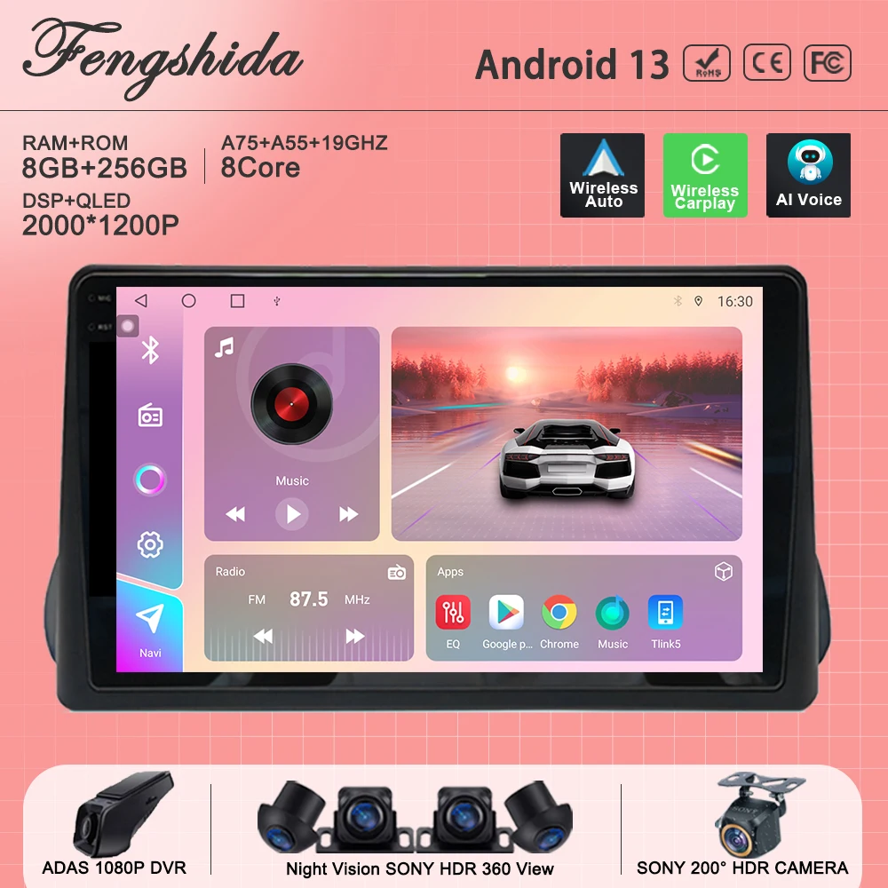Автомобильный DVD Android для Fiat Egea Tipo 2016-2020 Высокопроизводительный процессор, авторадио, сенсорный экран, GPS-навигация, головное устройство без 2din DVD
Автомобильный DVD Android для Fiat Egea Tipo 2016-2020 Высокопроизводительный процессор, авторадио, сенсорный экран, GPS-навигация, головное устройство без 2din DVD