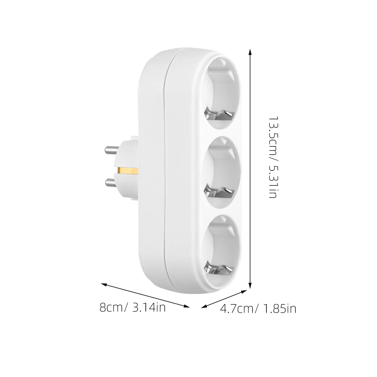 Адаптер с несколькими вилками, тройная розетка, настенная панель, вилка европейского стандарта, белая термостойкая современная розетка, электрическое устройство
Адаптер с несколькими вилками, тройная розетка, настенная панель, вилка европейского стандарта, белая термостойкая современная розетка, электрическое устройство