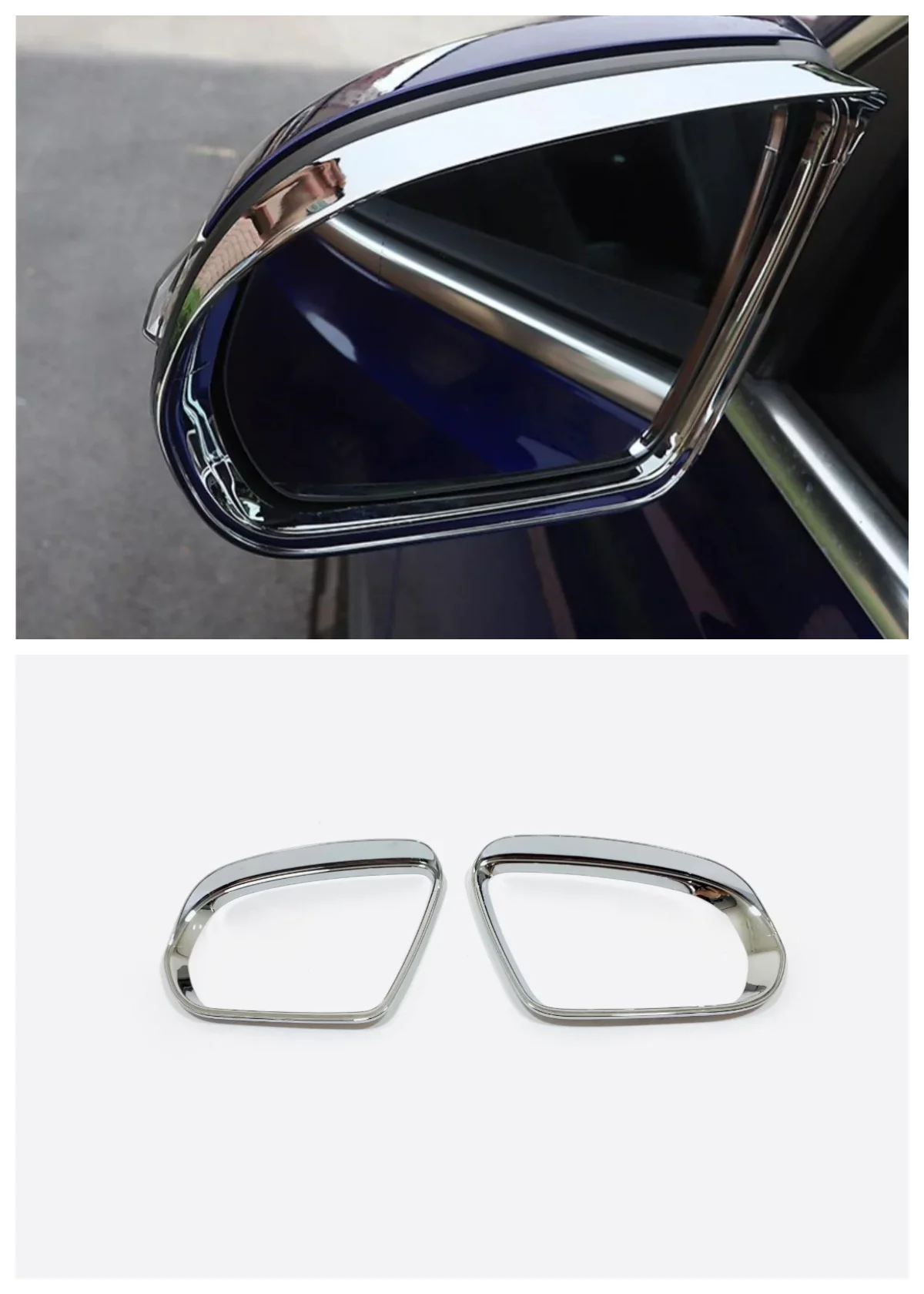 Suitable for the 2021 Mercedes Benz GLB rearview mirror rain eyebrow decorative frame 2-piece set
Suitable for the 2021 Mercedes Benz GLB rearview mirror rain eyebrow decorative frame 2-piece set