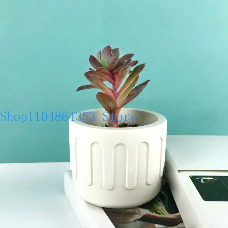 652F Creative Concrete Shaped Pots Mould for Resin Concrete Plant Lovers Gifts Accessory
652F Creative Concrete Shaped Pots Mould for Resin Concrete Plant Lovers Gifts Accessory