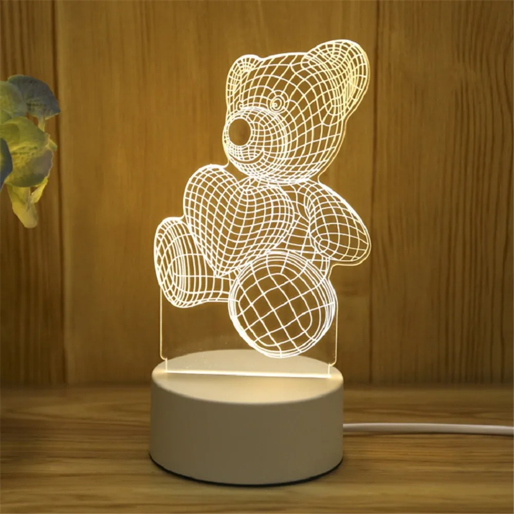 3D лампа акриловая USB светодиодная ночная лампа неоновая вывеска рождественские украшения для дома спальня декор на день рождения свадебные подарки
3D лампа акриловая USB светодиодная ночная лампа неоновая вывеска рождественские украшения для дома спальня декор на день рождения свадебные подарки