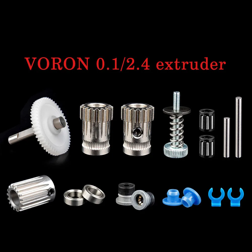 Cloned Btech Dual Drive Extrusion Kit for PRUSAI3 MK8 DIY Vor- on 1.75mm Filament Feeding 3D Printer Accessories
Cloned Btech Dual Drive Extrusion Kit for PRUSAI3 MK8 DIY Vor- on 1.75mm Filament Feeding 3D Printer Accessories