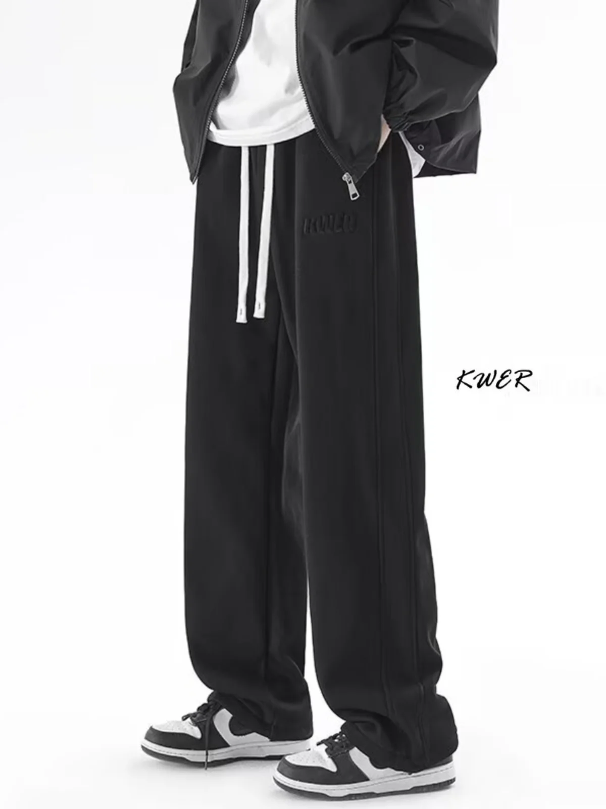 American Style Men's Casual Pants Loose Fit Sporty Straight Leg Spring Summer Iron-On Youthful Fashionable Cotton-Like Fabric
American Style Men's Casual Pants Loose Fit Sporty Straight Leg Spring Summer Iron-On Youthful Fashionable Cotton-Like Fabric
