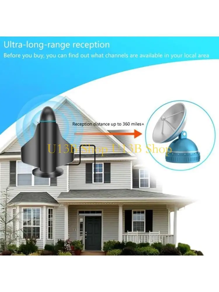 U13B 30dBi Digital HDTV Aerial Enhances for DVB, DVB Ready Use 5m Cable
U13B 30dBi Digital HDTV Aerial Enhances for DVB, DVB Ready Use 5m Cable