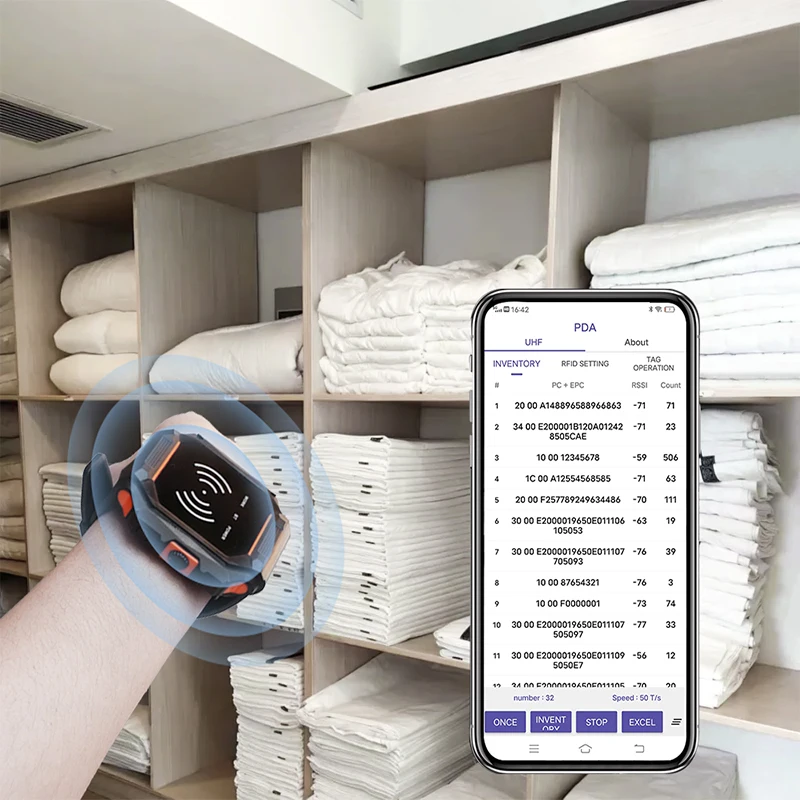 Small BT RFID Scanner 865-868MHz/902-928MHz Portable UHF Warehouse RFID Reader And Writer With 1100mah For Android Device
Small BT RFID Scanner 865-868MHz/902-928MHz Portable UHF Warehouse RFID Reader And Writer With 1100mah For Android Device