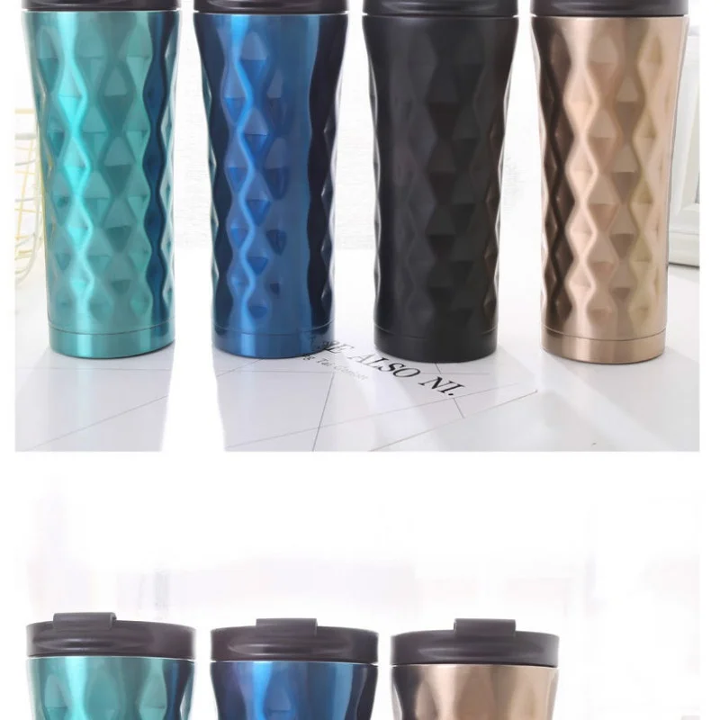 1PC 500ml Stainless Steel Car Coffee Mug Cup Travel Tea Mug Thermal Water Bottle Tumbler Insulated Bottle
1PC 500ml Stainless Steel Car Coffee Mug Cup Travel Tea Mug Thermal Water Bottle Tumbler Insulated Bottle