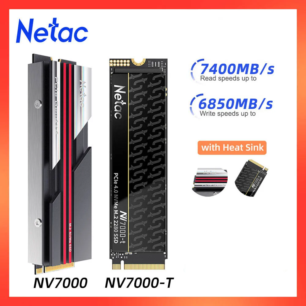 SSD Netac NVMe M2 1 ТБ 2 ТБ 4 ТБ SSD PCIe4.0 M.2 2280 NVMe DRAM Cache Внутренний твердотельный накопитель для настольного ноутбука PS5 ПК Компьютер
SSD Netac NVMe M2 1 ТБ 2 ТБ 4 ТБ SSD PCIe4.0 M.2 2280 NVMe DRAM Cache Внутренний твердотельный накопитель для настольного ноутбука PS5 ПК Компьютер