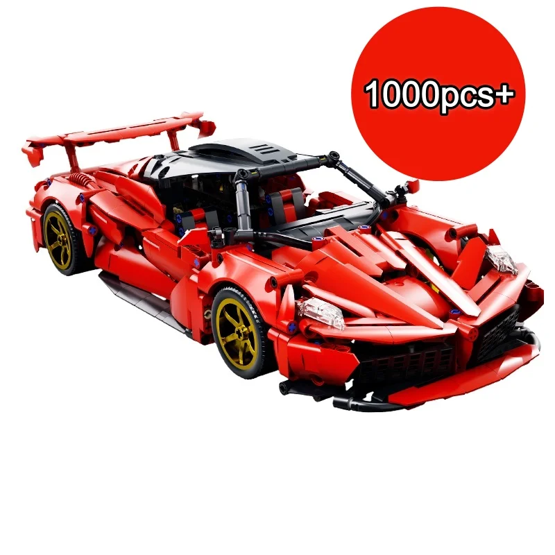 NEW Technical Building Blocks DIY Red Sports Car Super Racing Building Blocks DIY tabletop decoration Model Birthday gifts Kids
NEW Technical Building Blocks DIY Red Sports Car Super Racing Building Blocks DIY tabletop decoration Model Birthday gifts Kids