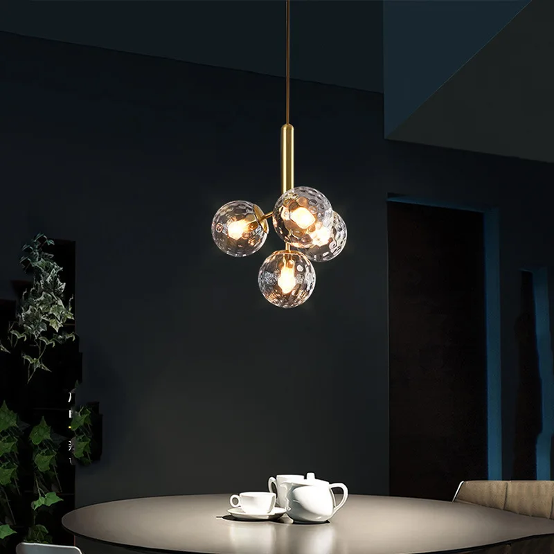 Acrylic ball Pendant light Copper body Gold cable G9 bulb Chandelier Bedroom Villa Restaurant Apartment Staircase Hotel Bedside
Acrylic ball Pendant light Copper body Gold cable G9 bulb Chandelier Bedroom Villa Restaurant Apartment Staircase Hotel Bedside
