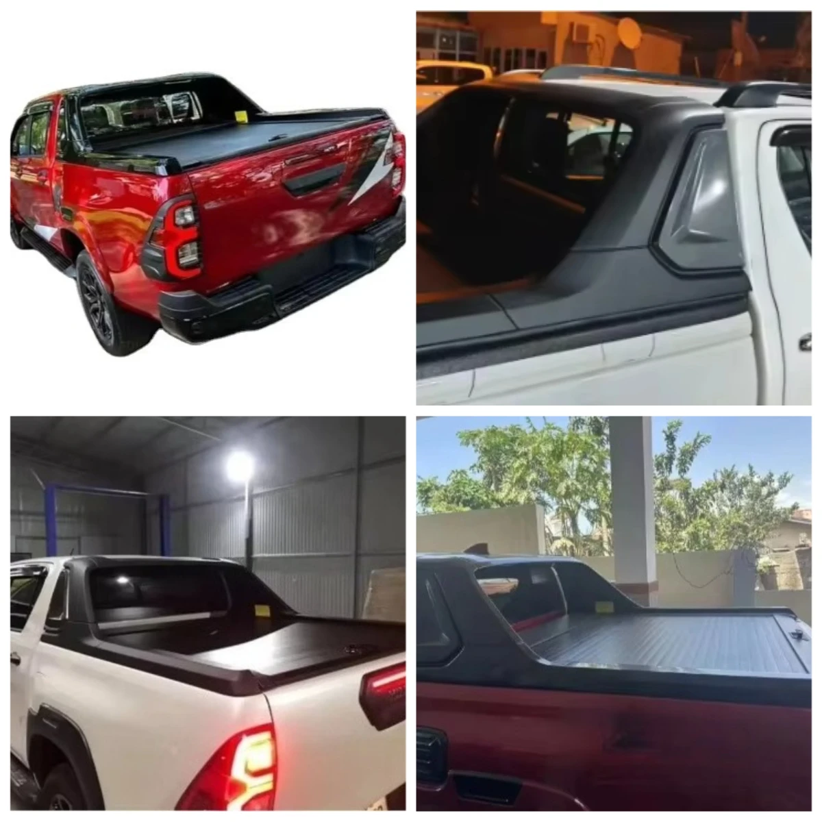 Factory Pickup Fullbox Heavy-duty Pickup Truck Load Tonneau Cover Retractable Roll Shutter Cover for Hilux Revo Rocco
Factory Pickup Fullbox Heavy-duty Pickup Truck Load Tonneau Cover Retractable Roll Shutter Cover for Hilux Revo Rocco