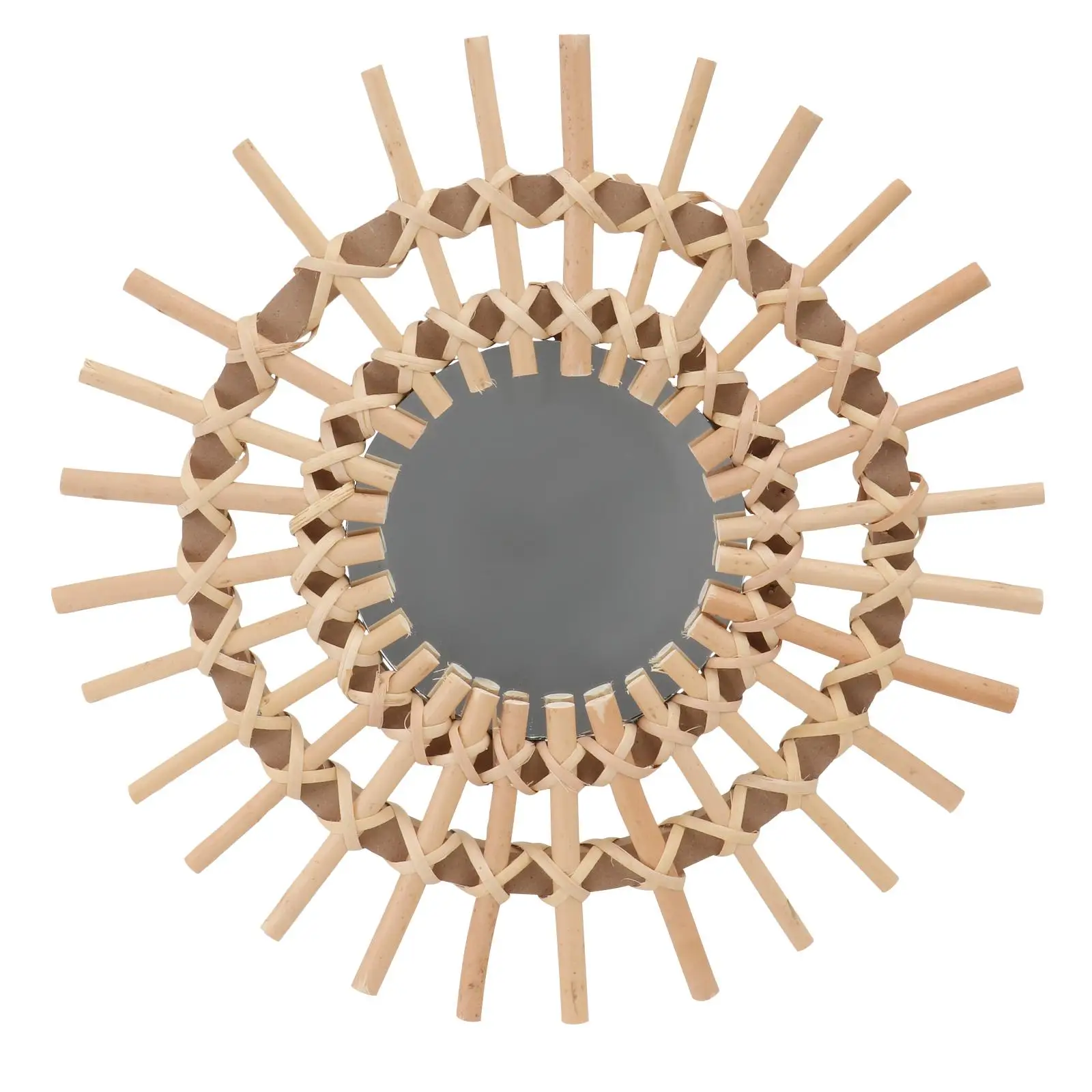 Rattan Makeup Mirror Wall Mounted Weaving Dressing Photographing Vanity Eco Friendly Handmade Decorative Home Living Bedroom
Rattan Makeup Mirror Wall Mounted Weaving Dressing Photographing Vanity Eco Friendly Handmade Decorative Home Living Bedroom