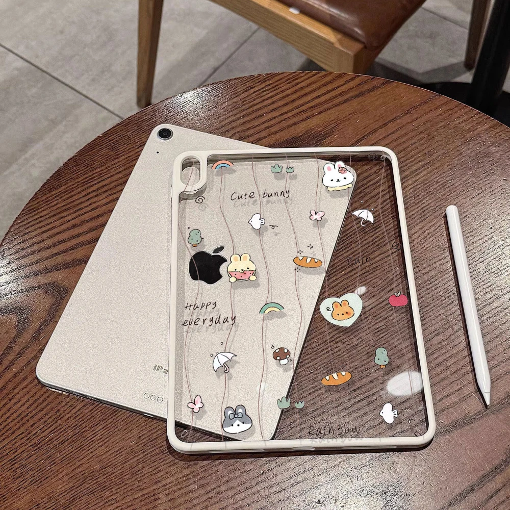 Korean Wave Line Little Rabbit Y2K Clear Cover For iPad Pro 13 11th M5 M4 12.9 A16 10 8 7 9th 10th Air 11 M2 M3 Mini Tablet Case
Korean Wave Line Little Rabbit Y2K Clear Cover For iPad Pro 13 11th M5 M4 12.9 A16 10 8 7 9th 10th Air 11 M2 M3 Mini Tablet Case