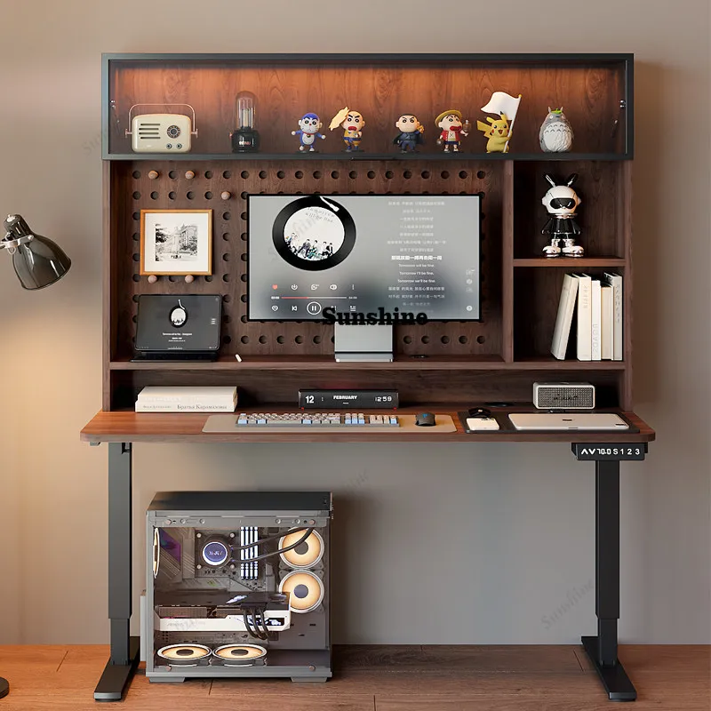 Solid wood electric lifting table household computer table e-sports table desk
Solid wood electric lifting table household computer table e-sports table desk