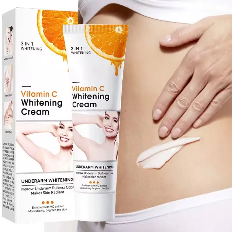 Vitamin C Body Whitening Cream Moisturizing Skin For Armpit Knee Legs Brighten Skin Even Skin Tone Body Skin Care 50g
Vitamin C Body Whitening Cream Moisturizing Skin For Armpit Knee Legs Brighten Skin Even Skin Tone Body Skin Care 50g