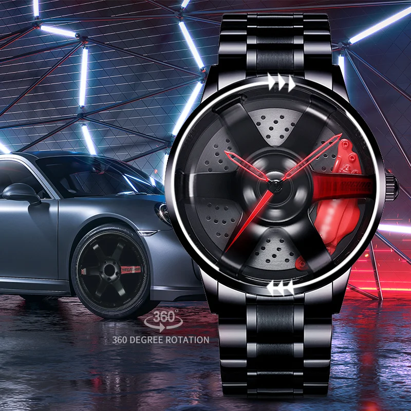 Man Rim Watch Hub Custom Design Super Car Rim Watch Drop Shipping Waterproof TE-37 Wheel Watch Real 3D Model Spinning Watch.
Man Rim Watch Hub Custom Design Super Car Rim Watch Drop Shipping Waterproof TE-37 Wheel Watch Real 3D Model Spinning Watch.