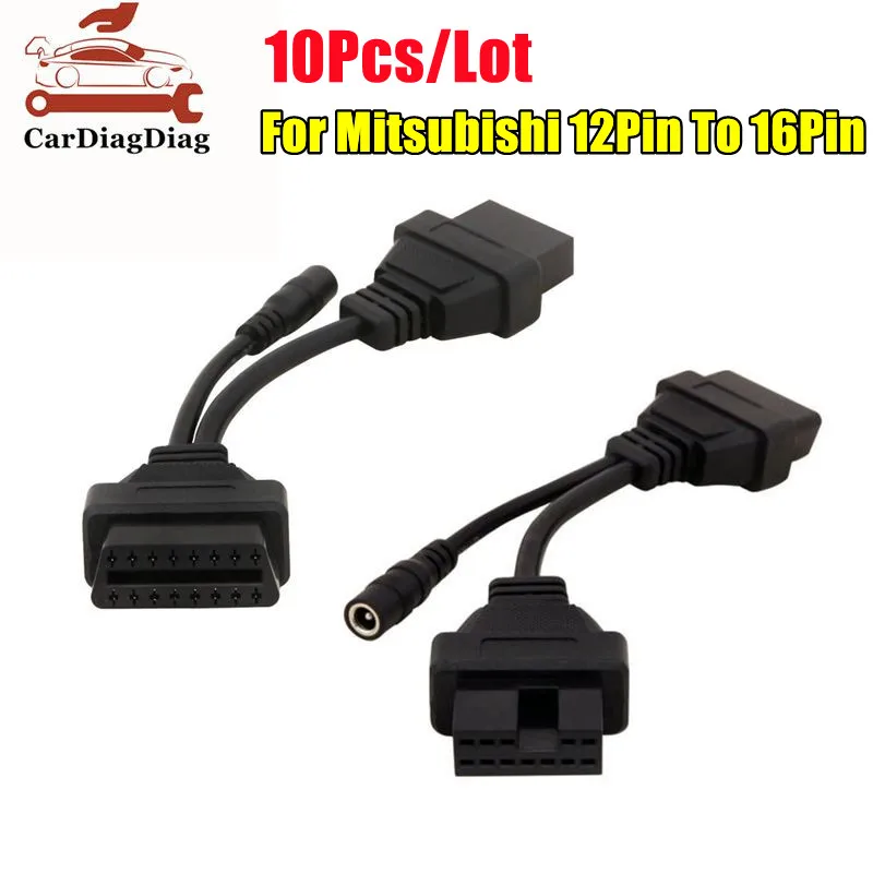 10Pcs/Lot For Mitsubishi 12 Pin To 16 Pin Female OBD 2 Extension Tool Car OBD 2 Diagnostic Cable Free Shipping
10Pcs/Lot For Mitsubishi 12 Pin To 16 Pin Female OBD 2 Extension Tool Car OBD 2 Diagnostic Cable Free Shipping