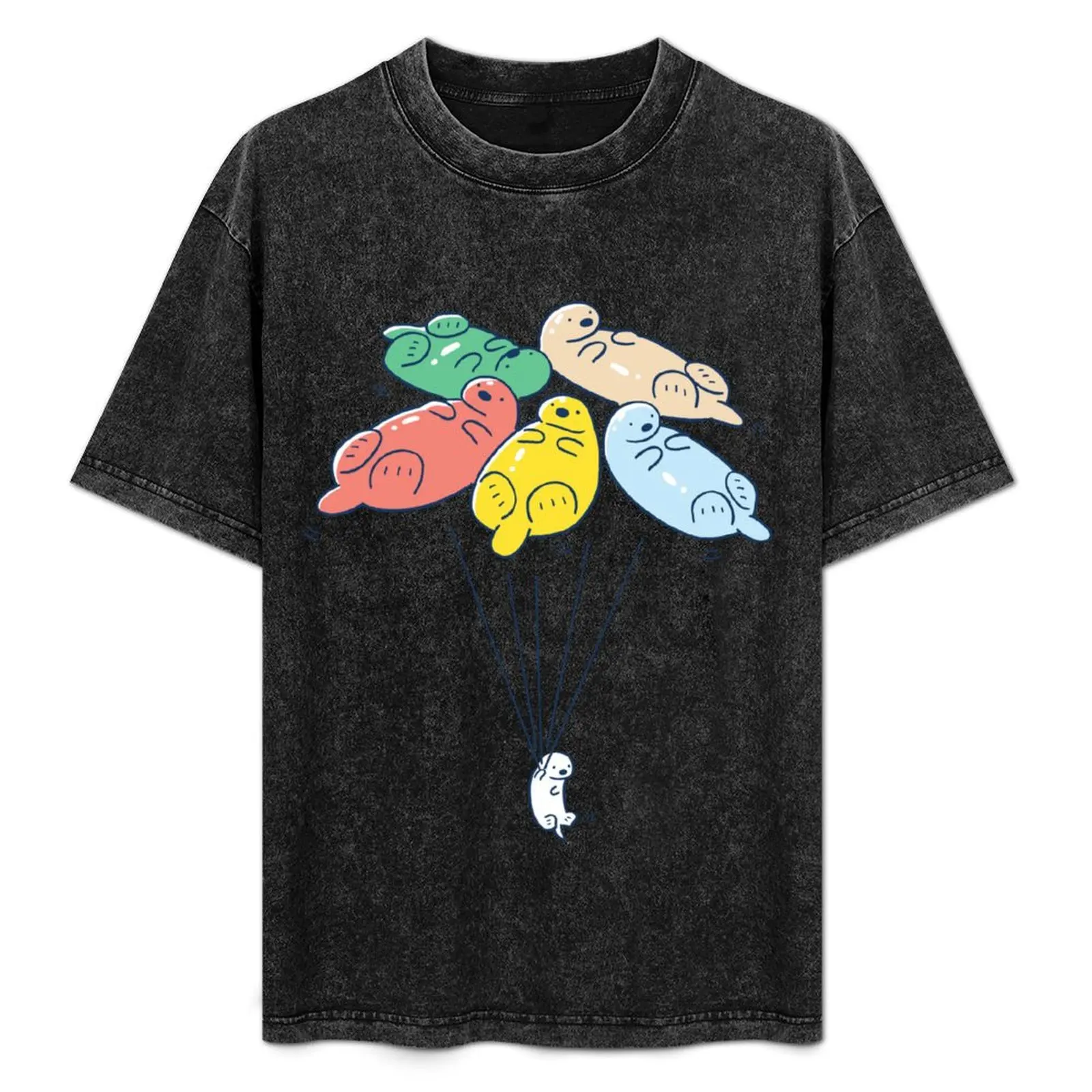 balloon sea otter T-Shirt Classic Basic Casual T-Shirt
balloon sea otter T-Shirt Classic Basic Casual T-Shirt