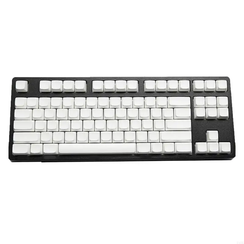 E65E 87Pcs PBT Blank DIY Keycap Mechanical Keyboards XDA No Print White Keycap Set for MX Switches
E65E 87Pcs PBT Blank DIY Keycap Mechanical Keyboards XDA No Print White Keycap Set for MX Switches