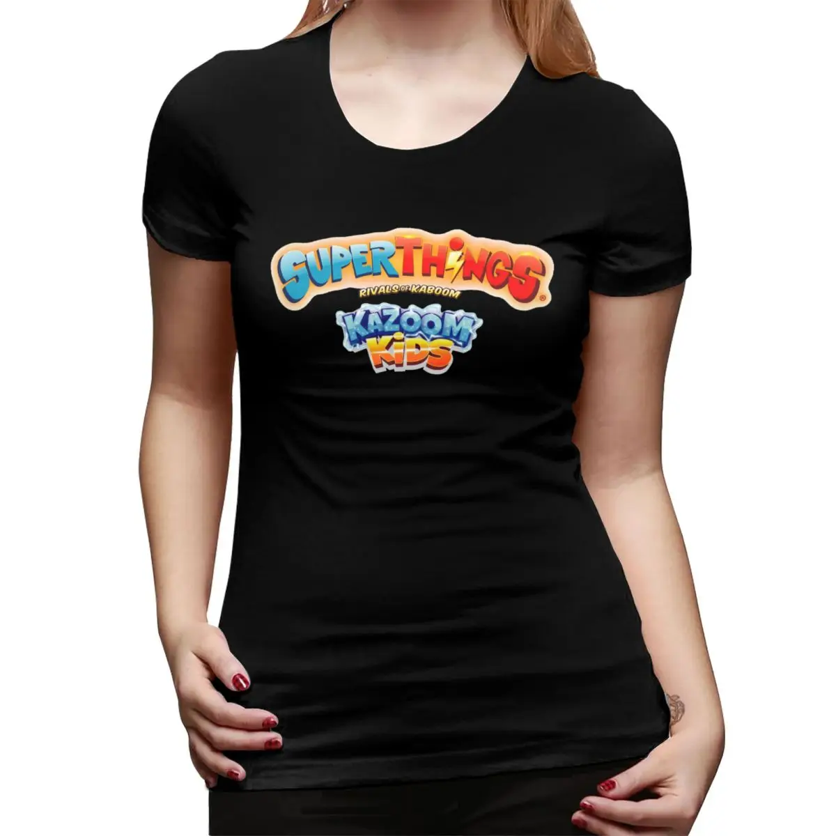 Superthings T-Shirt for Women Round Neck Streetwear T Shirts Women's Short Sleeve Summer Clothes Tops
Superthings T-Shirt for Women Round Neck Streetwear T Shirts Women's Short Sleeve Summer Clothes Tops