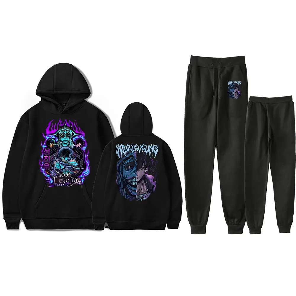 Solo Leveling Винтаж 90-х годов PULLOVER Модный комплект толстовок с капюшоном для мужчин и женщин Брюки из двух предметов Спортивные
Solo Leveling Винтаж 90-х годов PULLOVER Модный комплект толстовок с капюшоном для мужчин и женщин Брюки из двух предметов Спортивные