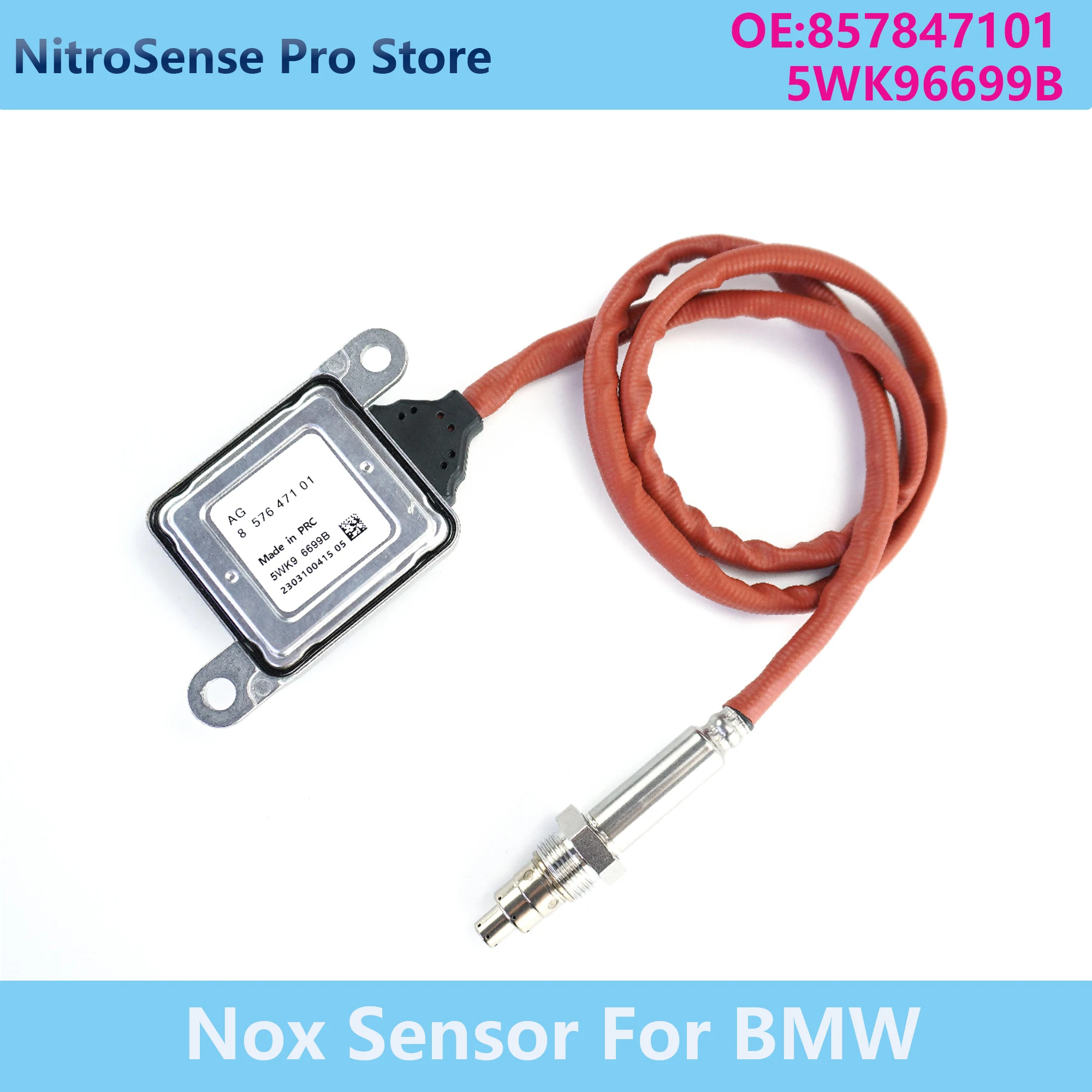 5WK96699B 857647101 5WK9 6699B New Nitrogen Oxide Sensor Nox Sensor For 12V BMW E70 F30 X5 328dx Drive
5WK96699B 857647101 5WK9 6699B New Nitrogen Oxide Sensor Nox Sensor For 12V BMW E70 F30 X5 328dx Drive