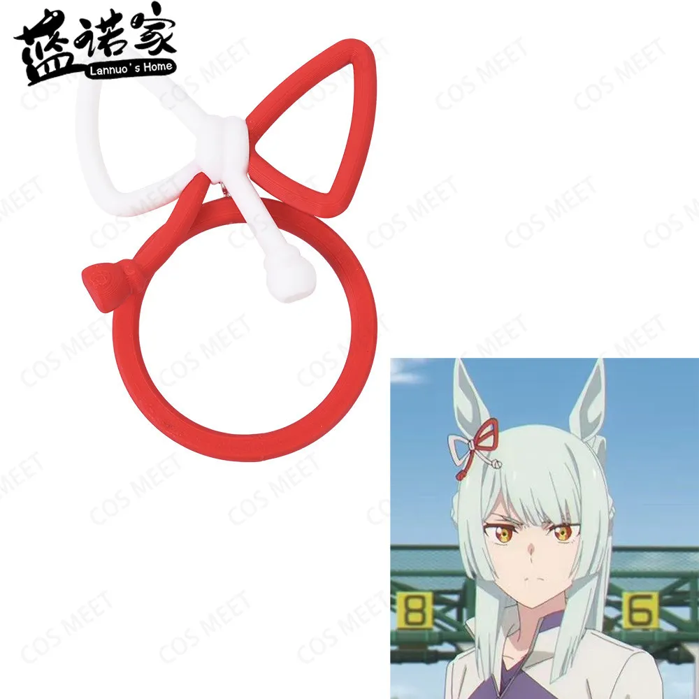 【Lannuo's Home】Anime Uma Musume Pretty Derby Fuji Kiseki Cosplay Headdress Hair Clips Halloween Carnival Hair Accessories
【Lannuo's Home】Anime Uma Musume Pretty Derby Fuji Kiseki Cosplay Headdress Hair Clips Halloween Carnival Hair Accessories