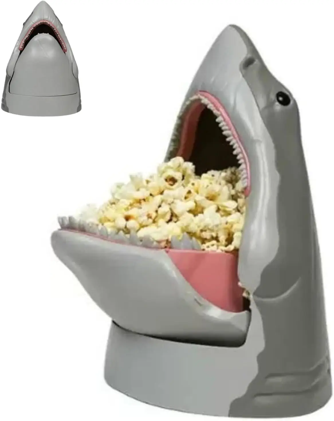 Shark Popcorn Bucket for Movie Nights, 2026 Silicone Snack Bowl, Reusable Popcorn Holder for Home Entertainment and Parties
Shark Popcorn Bucket for Movie Nights, 2026 Silicone Snack Bowl, Reusable Popcorn Holder for Home Entertainment and Parties
