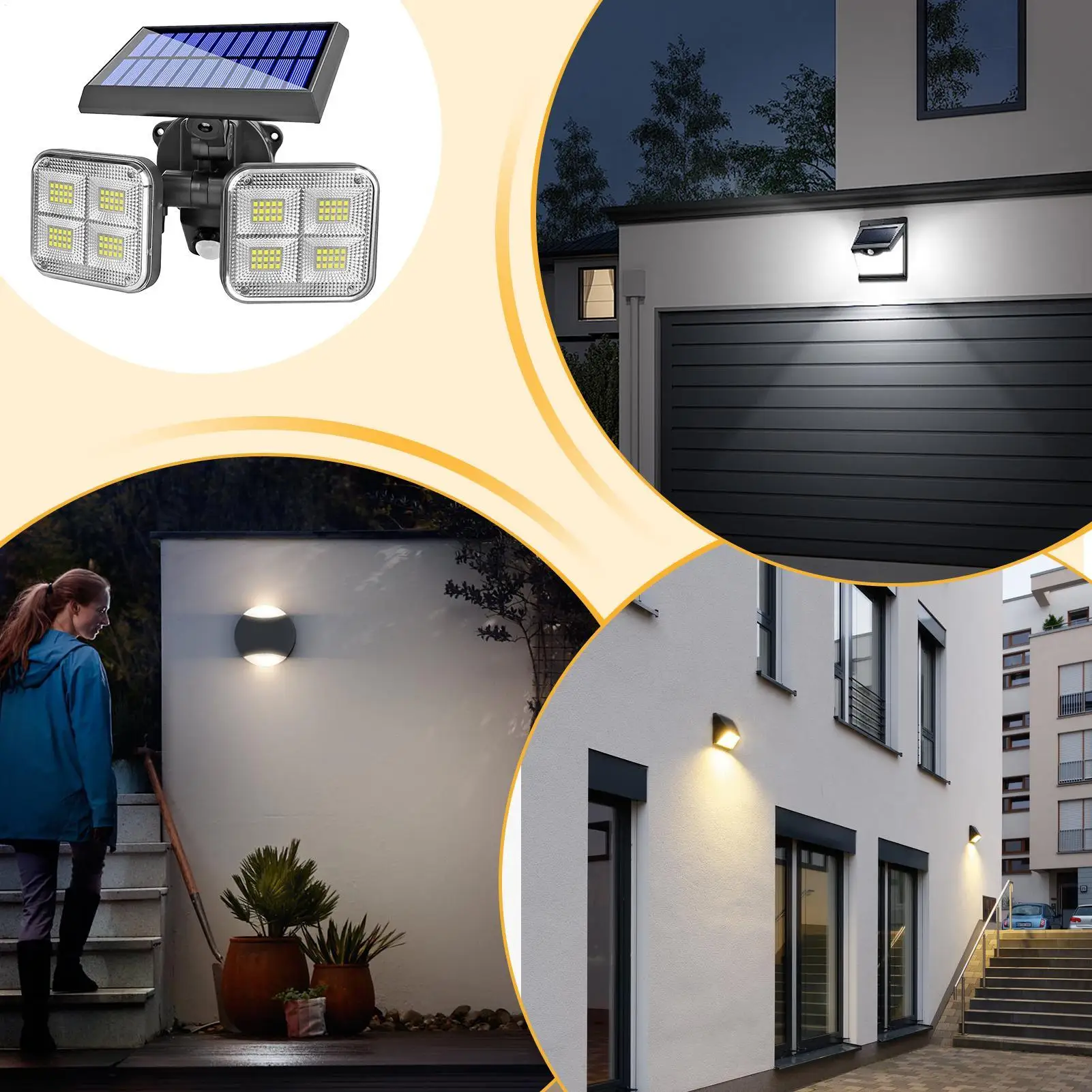 Motion Sensor Outdoor Lights Solar Solar Outdoor Lights Waterproof Lamp For Yard Front Door Garage Backyard Deck Lawn Patio 
Motion Sensor Outdoor Lights Solar Solar Outdoor Lights Waterproof Lamp For Yard Front Door Garage Backyard Deck Lawn Patio