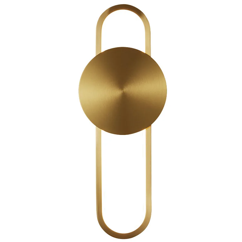 All copper bedroom wall lamp minimalist decoration LED bedside modern simple sofa background wall lamp
All copper bedroom wall lamp minimalist decoration LED bedside modern simple sofa background wall lamp