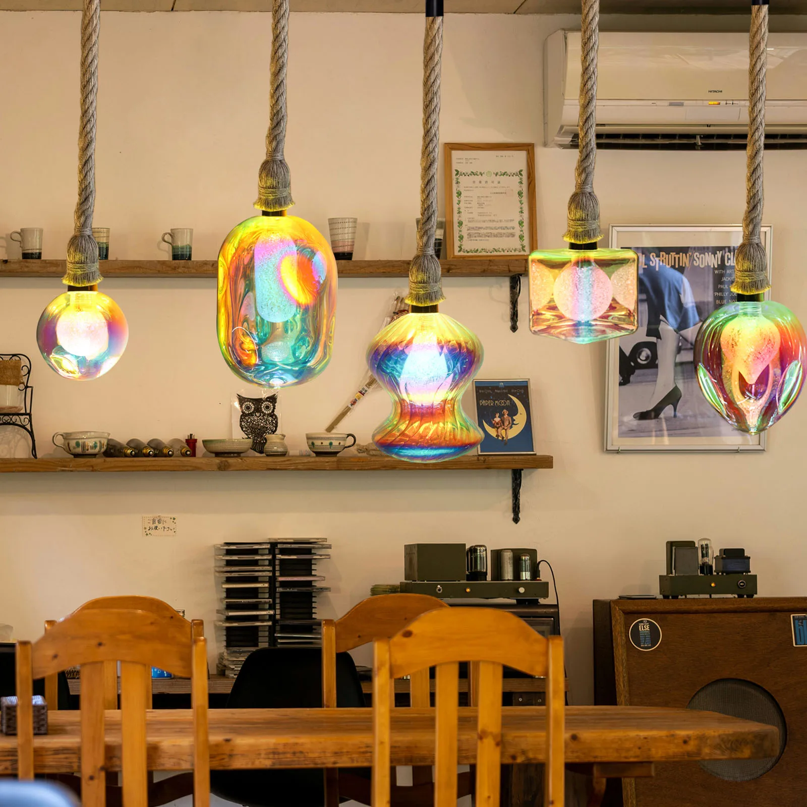 E27 Color Edison LED Lampara techo 3W 220V Restaurant Christmas Party Bars Home Decoration Retro Pendant Light Bulb Lamp
E27 Color Edison LED Lampara techo 3W 220V Restaurant Christmas Party Bars Home Decoration Retro Pendant Light Bulb Lamp