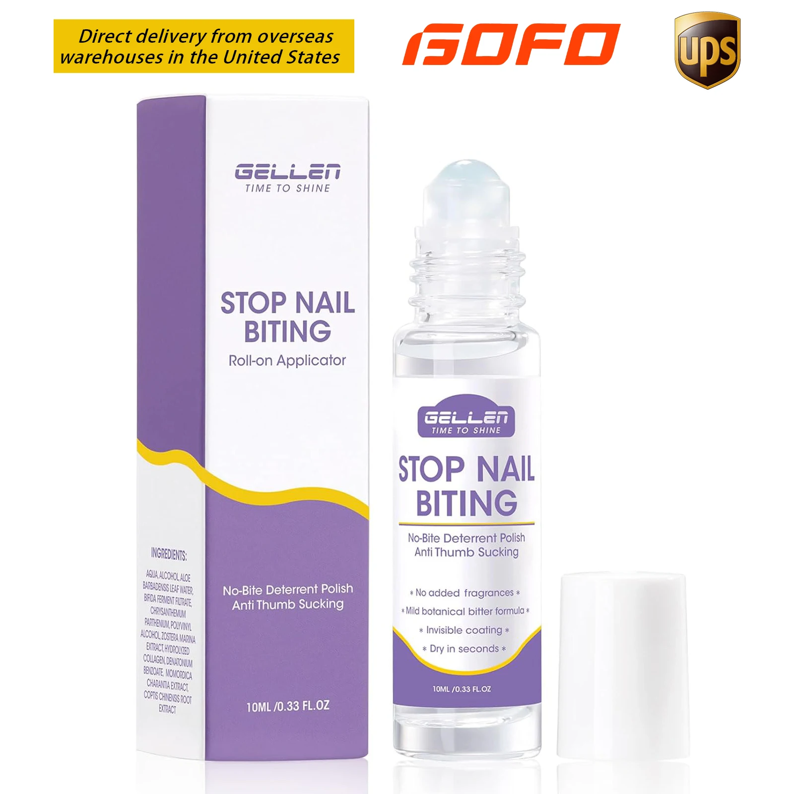 Укрепитель для ногтей GELLEN Anti Bite, 10 мл, роликовый, для ухода за ногтями, предотвращает кусание, быстросохнущий, закрепляющий
Укрепитель для ногтей GELLEN Anti Bite, 10 мл, роликовый, для ухода за ногтями, предотвращает кусание, быстросохнущий, закрепляющий