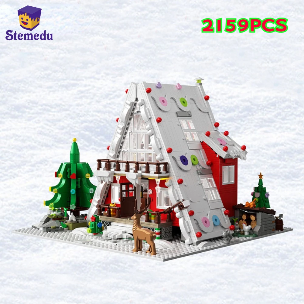 2159PC Fantasy Christmas House Mini Small Particle Street View Toy Building Block Christmas Gift for Kid 613001 Compatible-Leduo
2159PC Fantasy Christmas House Mini Small Particle Street View Toy Building Block Christmas Gift for Kid 613001 Compatible-Leduo