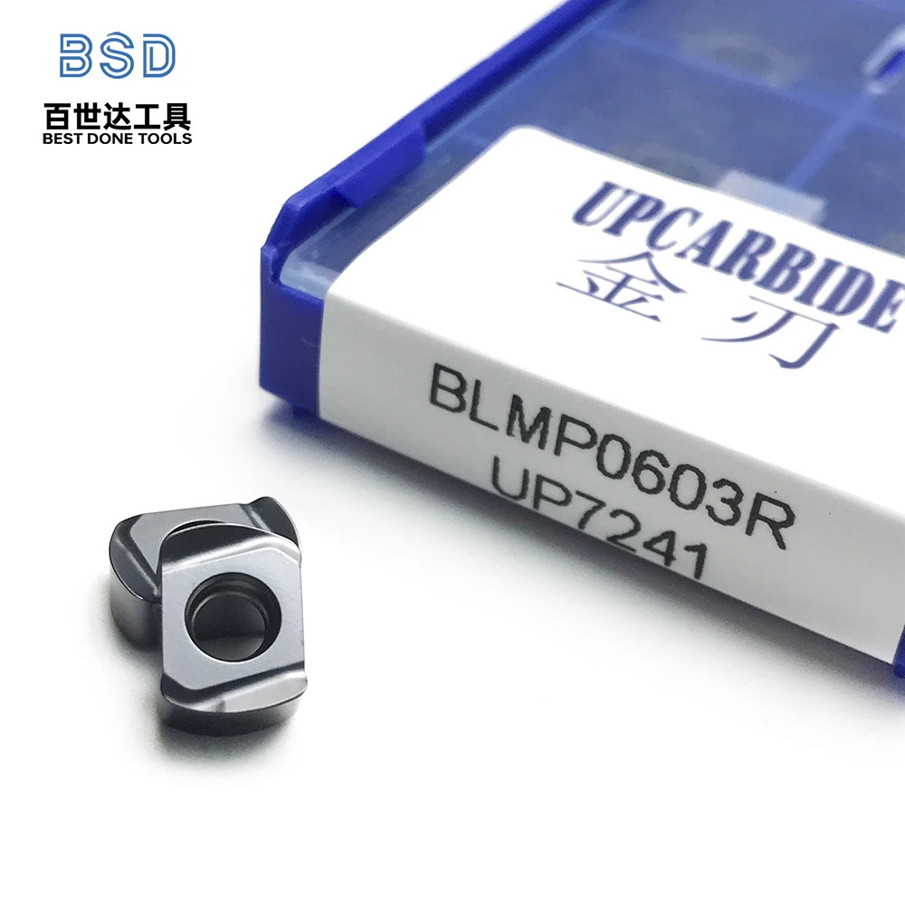 BLMP0603R Твердосплавные безопасные фрезерные пластины | Фрезерные инструменты с ЧПУ с высокой подачей
BLMP0603R Твердосплавные безопасные фрезерные пластины | Фрезерные инструменты с ЧПУ с высокой подачей