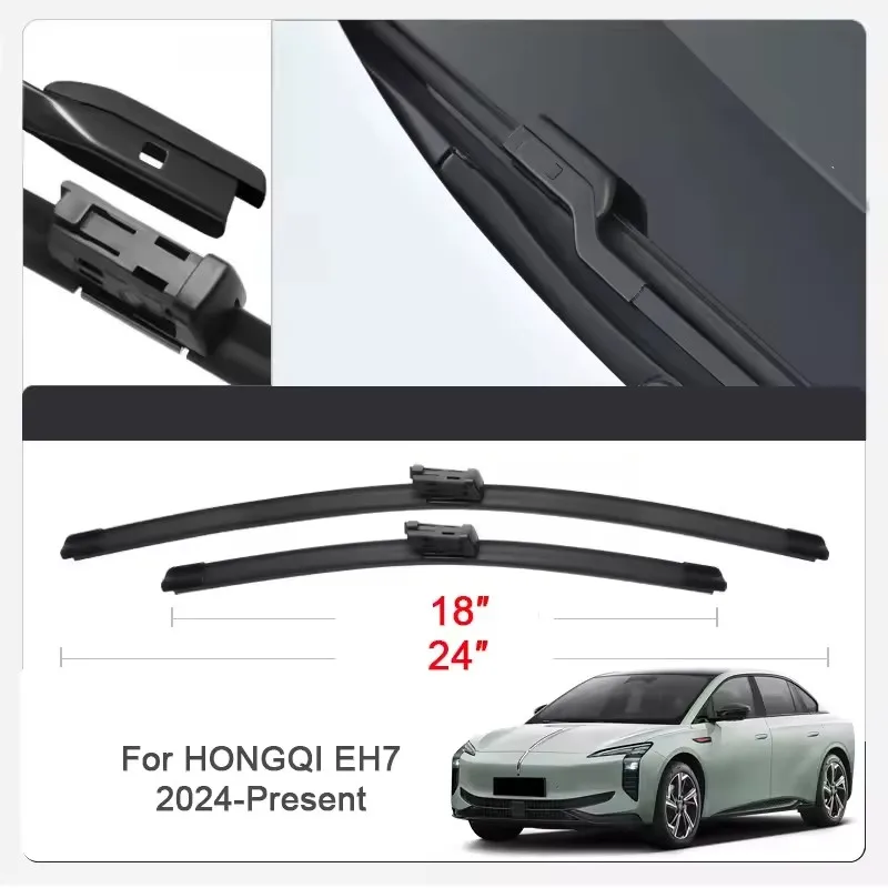 2PCS Car Wiper Blades for HONGQI EH7,E-HS7,E-HS9,H9,HS3,HS5,HS7 Front Windscreen Windshield Double Rubber Car Accessories
2PCS Car Wiper Blades for HONGQI EH7,E-HS7,E-HS9,H9,HS3,HS5,HS7 Front Windscreen Windshield Double Rubber Car Accessories 