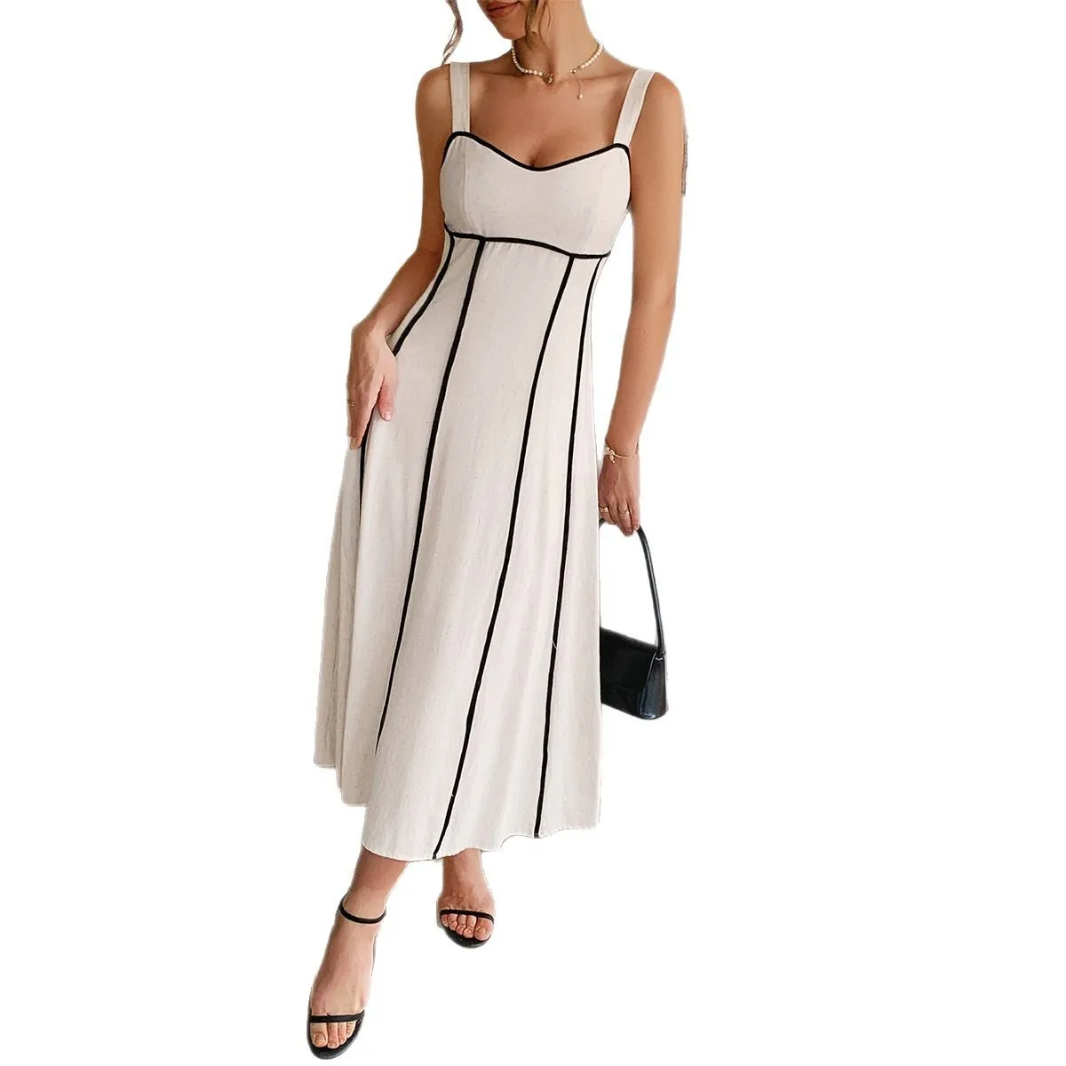 2025 Dress Women Elegant Fashion Beautiful Women's Dresses Party Night Dresses Evening Woman Holiday Casual Style Halter Dress
2025 Dress Women Elegant Fashion Beautiful Women's Dresses Party Night Dresses Evening Woman Holiday Casual Style Halter Dress