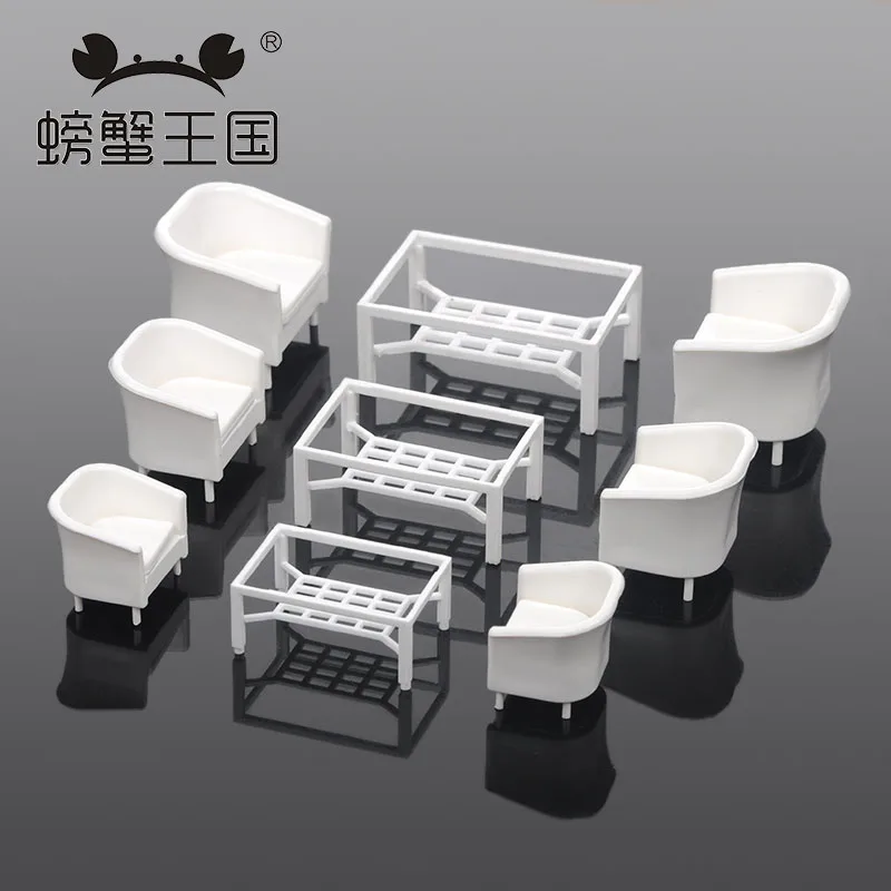 3PCS Set 1:20/25/30 Scale Miniature Table Chair Model Kit for Dollhouse Model Building furniture Craft Toy Accessories scenery
3PCS Set 1:20/25/30 Scale Miniature Table Chair Model Kit for Dollhouse Model Building furniture Craft Toy Accessories scenery