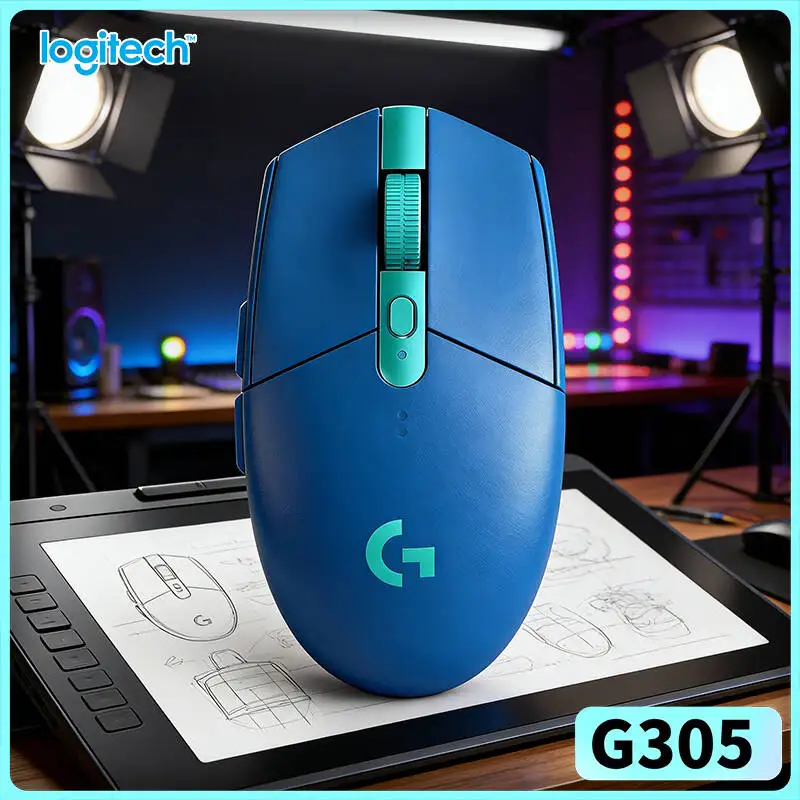 Беспроводная игровая мышь Logitech G305 для энтузиастов, сенсор HERO 12000 DPI, 6 программируемых кнопок, 250 часов автономной работы, совместимость с ПК и Mac
Беспроводная игровая мышь Logitech G305 для энтузиастов, сенсор HERO 12000 DPI, 6 программируемых кнопок, 250 часов автономной работы, совместимость с ПК и Mac