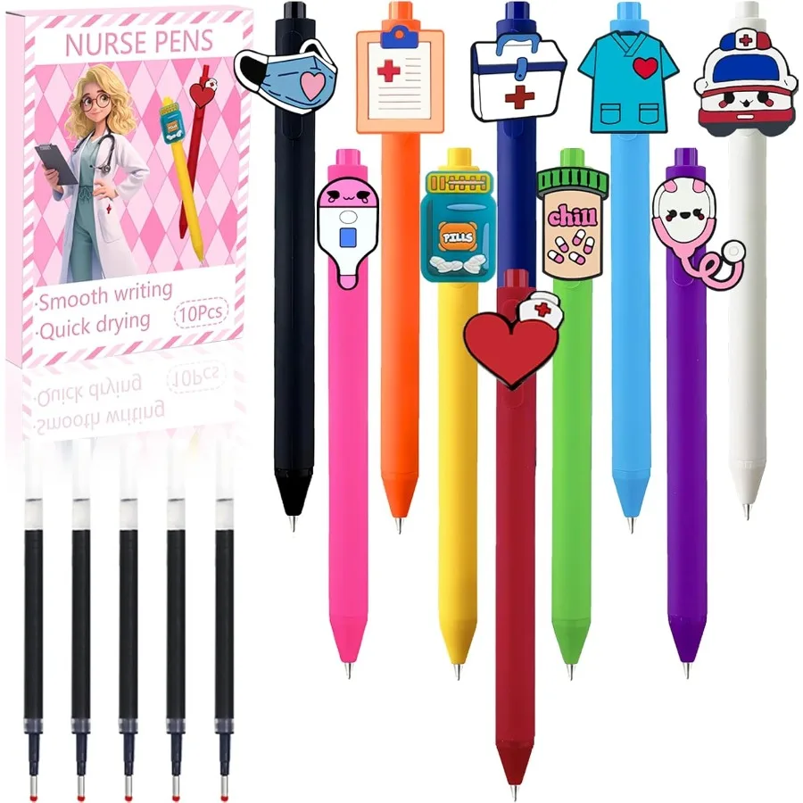 10Pack of Nue pens with Heart Stethoscope Masks Designs in Black Ink for C Rn Medical Assistant Nuing Student Essentials Nue We
10Pack of Nue pens with Heart Stethoscope Masks Designs in Black Ink for C Rn Medical Assistant Nuing Student Essentials Nue We