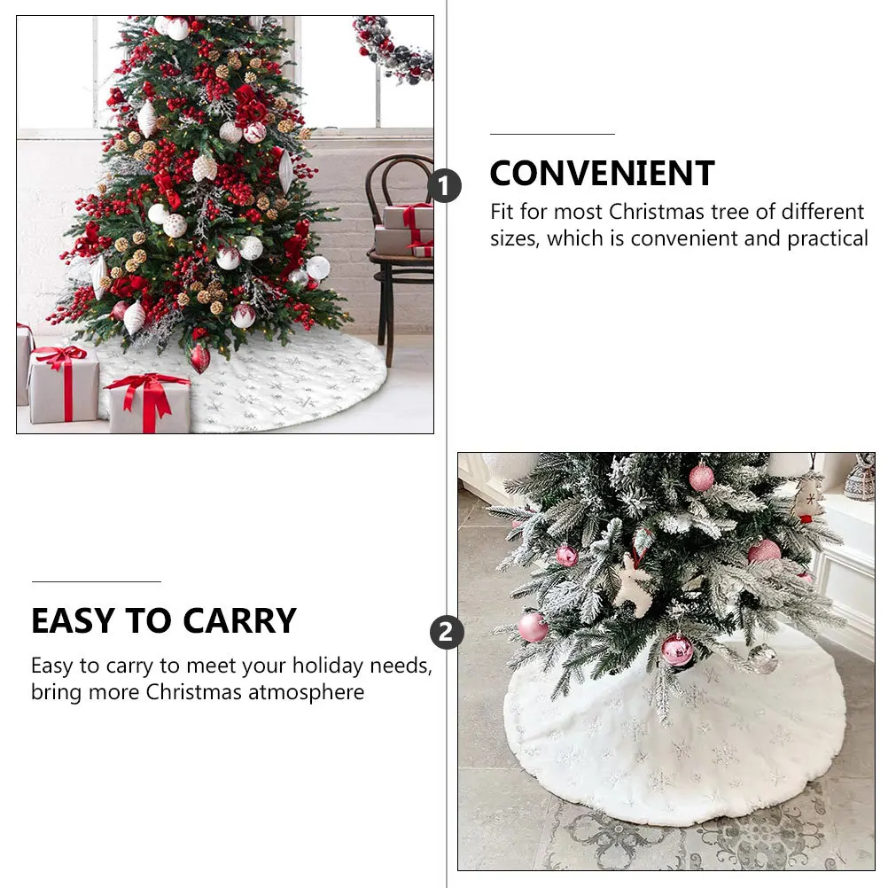 1pc Christmas Skirt Party Decoration Xmas Tree Mat Festive Home Decor Holiday Party Supplies Tree Bottom Skirt Xmas Supplies
1pc Christmas Skirt Party Decoration Xmas Tree Mat Festive Home Decor Holiday Party Supplies Tree Bottom Skirt Xmas Supplies