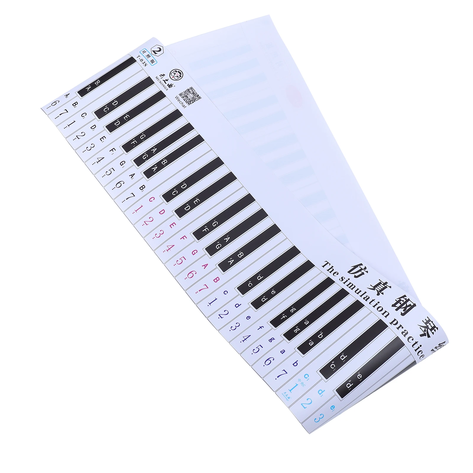 Keyboard Sticker 88 Keys Portable Practice Mat Waterproof Dustproof Piano Learning Aid Beginner Guide Paper Digital Piano
Keyboard Sticker 88 Keys Portable Practice Mat Waterproof Dustproof Piano Learning Aid Beginner Guide Paper Digital Piano